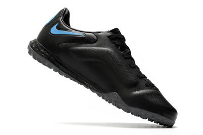 Nike React Tiempo Legend 9 Pro TF Artificial Turf Soccer Shoes - Black/Blue