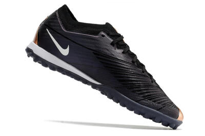Nike Air Zoom Mercurial Vapor 15 Elite TF Artificial Turf Soccer Shoes - Black/White