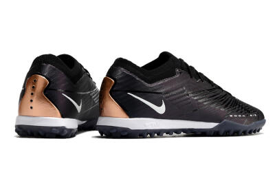 Nike Air Zoom Mercurial Vapor 15 Elite TF Artificial Turf Soccer Shoes - Black/White