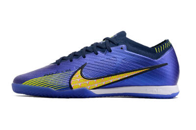 Nike Air Zoom Mercurial Vapor 15 Elite IC Futsal/Indoor Soccer Shoes - Blue/Green/Yellow