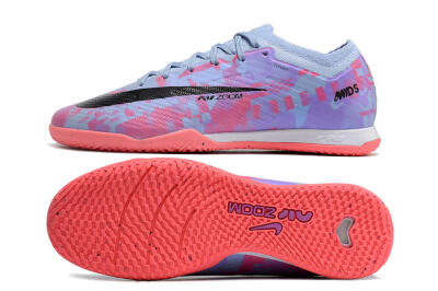 Nike Air Zoom Mercurial Vapor 15 Elite IC Futsal/Indoor Soccer Shoes - Blue/Purple/Red