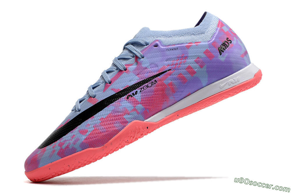 Nike Air Zoom Mercurial Vapor 15 Elite IC Futsal/Indoor Soccer Shoes - Blue/Purple/Red 5