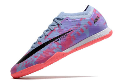 Nike Air Zoom Mercurial Vapor 15 Elite IC Futsal/Indoor Soccer Shoes - Blue/Purple/Red