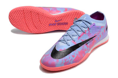 Nike Air Zoom Mercurial Vapor 15 Elite IC Futsal/Indoor Soccer Shoes - Blue/Purple/Red