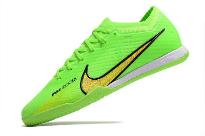 Nike Air Zoom Mercurial Vapor 15 Elite IC Futsal/Indoor Soccer Shoes - Green/Yellow/Pink