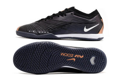 Nike Air Zoom Mercurial Vapor 15 Elite IC Futsal/Indoor Soccer Shoes - Black/White