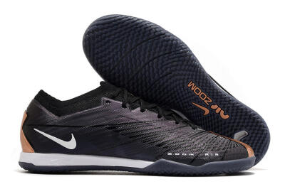Nike Air Zoom Mercurial Vapor 15 Elite IC Futsal/Indoor Soccer Shoes - Black/White