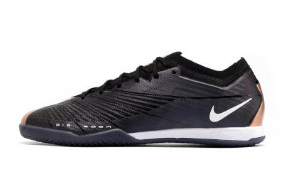 Nike Air Zoom Mercurial Vapor 15 Elite IC Futsal/Indoor Soccer Shoes - Black/White