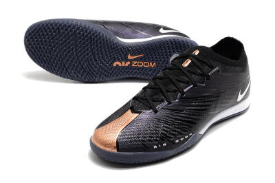 Nike Air Zoom Mercurial Vapor 15 Elite IC Futsal/Indoor Soccer Shoes - Black/White