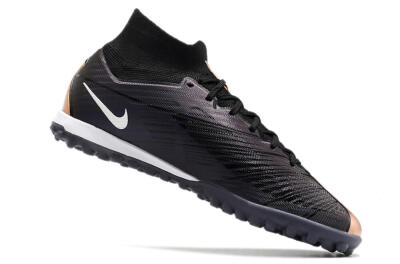 Nike Air Zoom Mercurial Superfly 9 Elite TF Artificial Turf Soccer Shoes - Black/White