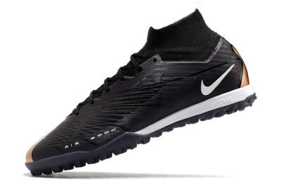 Nike Air Zoom Mercurial Superfly 9 Elite TF Artificial Turf Soccer Shoes - Black/White