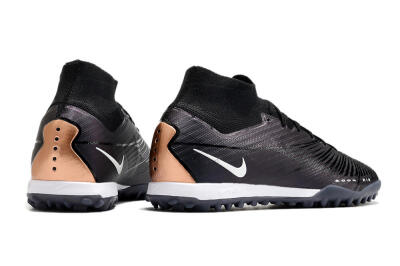 Nike Air Zoom Mercurial Superfly 9 Elite TF Artificial Turf Soccer Shoes - Black/White
