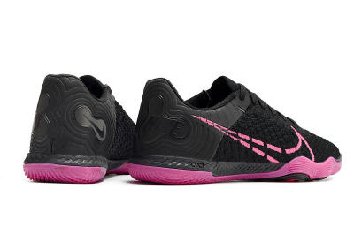 Nike Reactgato IC Futsal/Indoor Soccer Shoes - Black/Pink