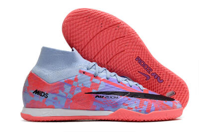 Nike Air Zoom Mercurial Superfly 9 Elite IC Futsal/Indoor Soccer Shoes - Blue/Purple/Red