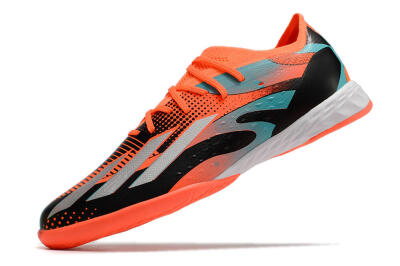 Adidas X Speedportal.1 IC Futsal/Indoor Soccer Shoes - Orange/Silver/Black/Blue