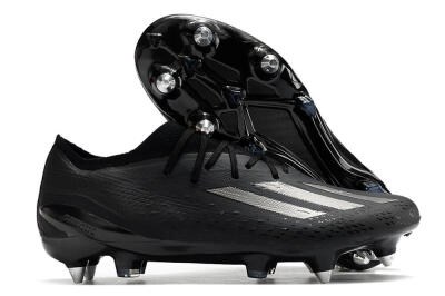 Adidas X Speedportal.1 SG Soft Ground Soccer Cleats - Black/Grey