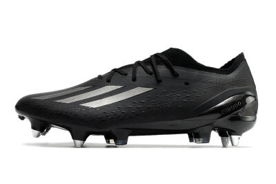 Adidas X Speedportal.1 SG Soft Ground Soccer Cleats - Black/Grey