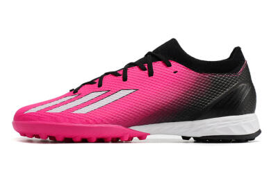 Adidas X Speedportal.3 TF Artificial Turf Soccer Shoes - Pink/Black/White