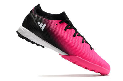 Adidas X Speedportal.3 TF Artificial Turf Soccer Shoes - Pink/Black/White