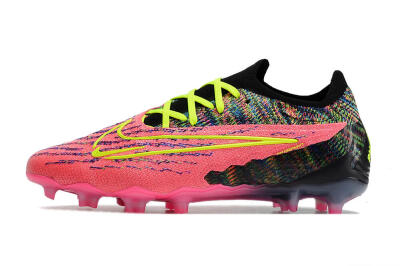 Nike Phantom GX Elite FG Firm Ground Soccer Cleats - Pink/Rainbow