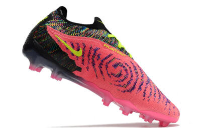 Nike Phantom GX Elite FG Firm Ground Soccer Cleats - Pink/Rainbow
