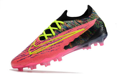 Nike Phantom GX Elite FG Firm Ground Soccer Cleats - Pink/Rainbow