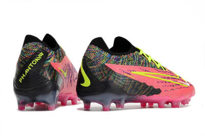 Nike Phantom GX Elite FG Firm Ground Soccer Cleats - Pink/Rainbow