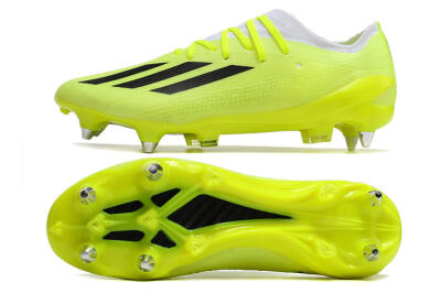 Adidas X Speedportal.1 SG Soft Ground Soccer Cleats - Green/White/Black