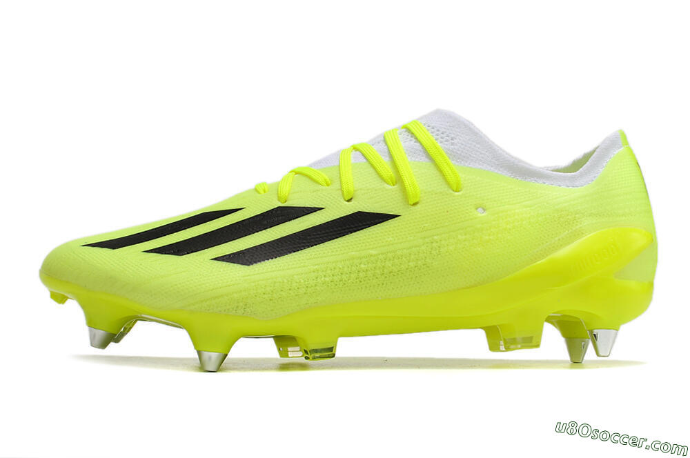 Adidas X Speedportal.1 SG Soft Ground Soccer Cleats - Green/White/Black 2