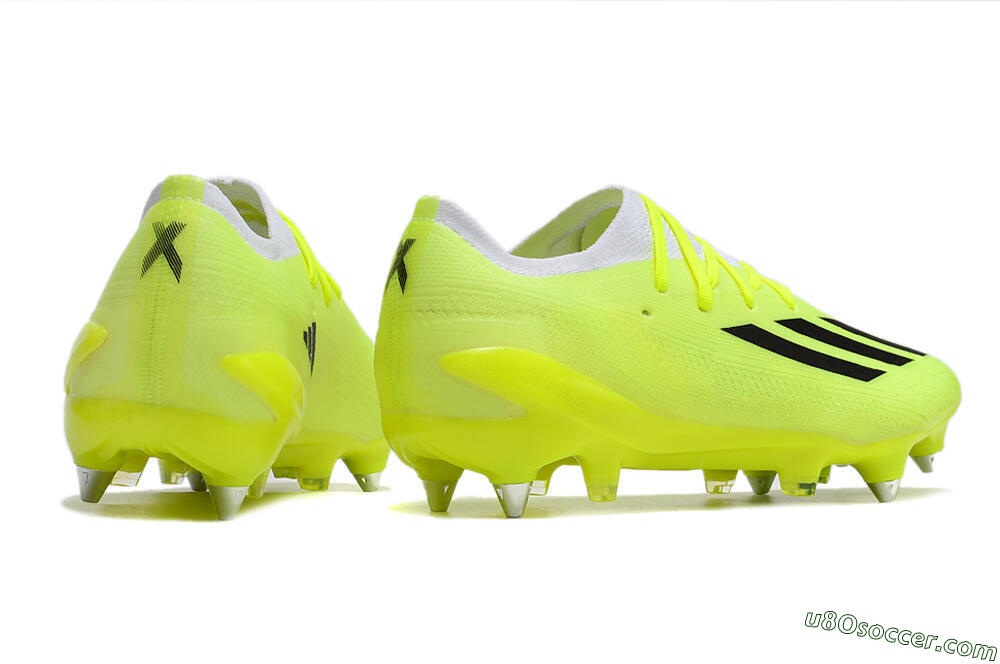Adidas X Speedportal.1 SG Soft Ground Soccer Cleats - Green/White/Black 6