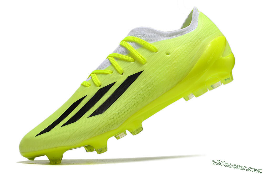 Adidas X Speedportal.1 FG Firm Ground Soccer Cleats - Green/White/Black 5
