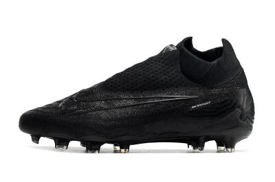 Nike Phantom GX Elite DF FG Firm Ground Soccer Cleats - Black/Black