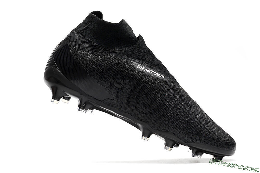 Nike Phantom GX Elite DF FG Firm Ground Soccer Cleats - Black/Black 4