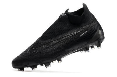 Nike Phantom GX Elite DF FG Firm Ground Soccer Cleats - Black/Black