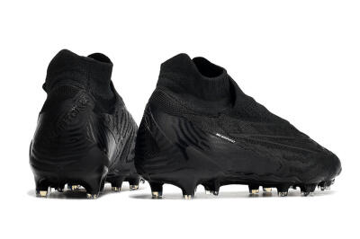 Nike Phantom GX Elite DF FG Firm Ground Soccer Cleats - Black/Black