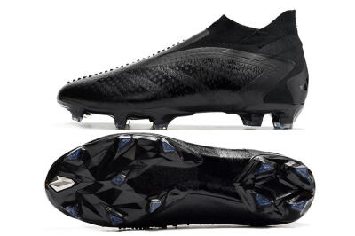 Adidas Predator Accuracy+ FG Firm Ground Soccer Cleats - Black/Grey