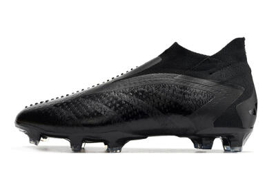 Adidas Predator Accuracy+ FG Firm Ground Soccer Cleats - Black/Grey
