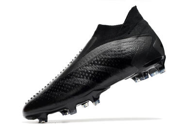 Adidas Predator Accuracy+ FG Firm Ground Soccer Cleats - Black/Grey