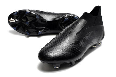 Adidas Predator Accuracy+ FG Firm Ground Soccer Cleats - Black/Grey