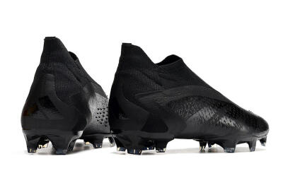 Adidas Predator Accuracy+ FG Firm Ground Soccer Cleats - Black/Grey