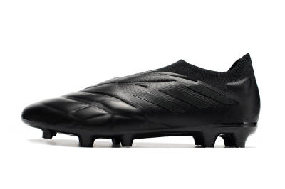 Adidas Copa Pure+ FG Firm Ground Soccer Cleats - Black/Black
