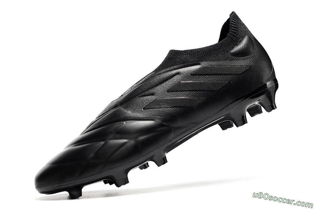 Adidas Copa Pure+ FG Firm Ground Soccer Cleats - Black/Black 4