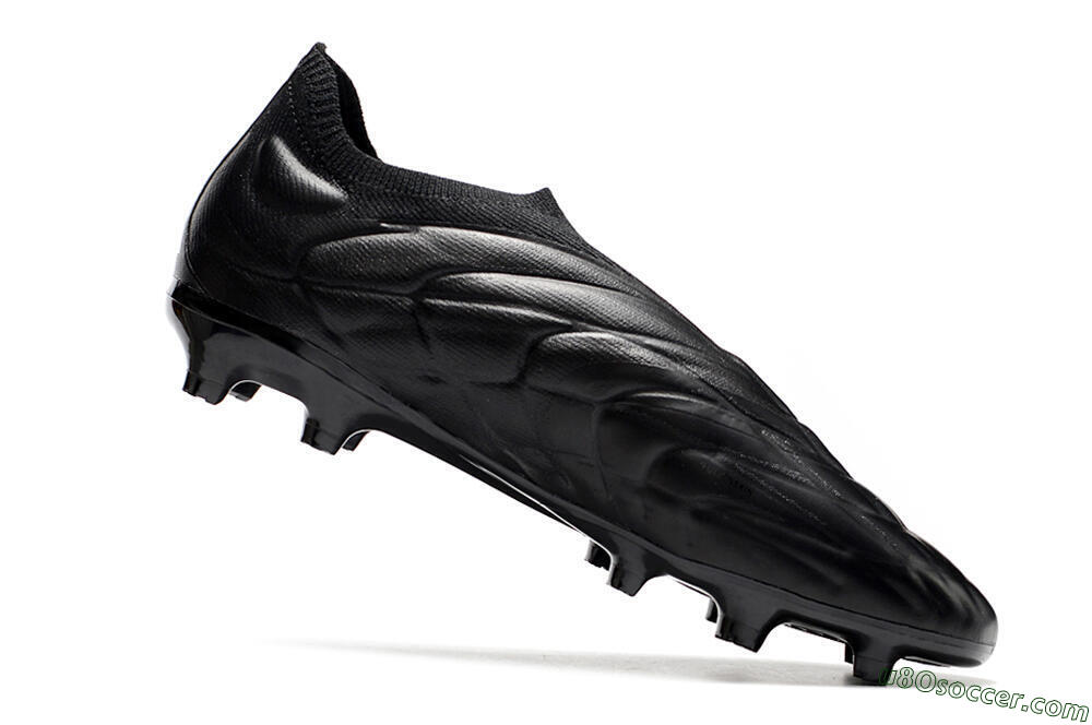 Adidas Copa Pure+ FG Firm Ground Soccer Cleats - Black/Black 5