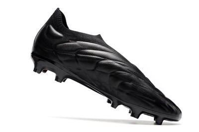 Adidas Copa Pure+ FG Firm Ground Soccer Cleats - Black/Black