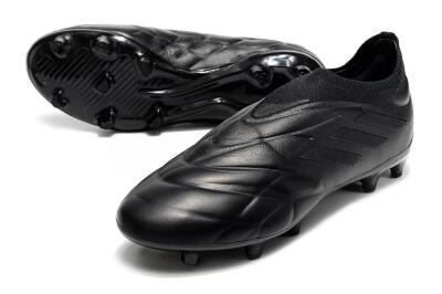 Adidas Copa Pure+ FG Firm Ground Soccer Cleats - Black/Black