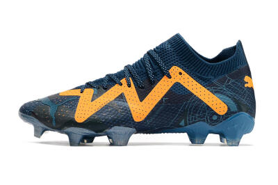 Puma Future Ultimate FG Firm Ground Soccer Cleats - Blue/Yellow