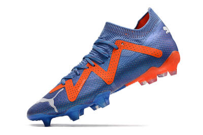 Puma Future Ultimate FG Firm Ground Soccer Cleats - Blue/Orange/White
