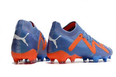 Puma Future Ultimate FG Firm Ground Soccer Cleats - Blue/Orange/White