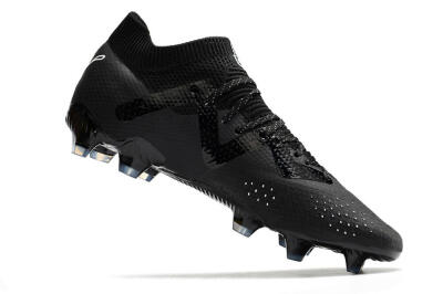 Puma Future Ultimate FG Firm Ground Soccer Cleats - Black/White