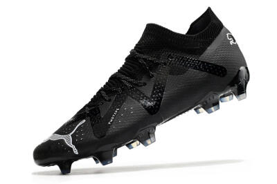 Puma Future Ultimate FG Firm Ground Soccer Cleats - Black/White